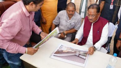 मुख्यमंत्री विष्णुदेव साय ने सलियाटोली में निर्माणाधीन नालंदा परिसर का किया निरीक्षण…..