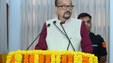 जीवन में ऐसा कार्य करें जिसमें केवल पाना नहीं, समाज को कुछ देना हो- राज्यपाल रमेन डेका….