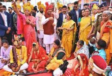 मुख्यमंत्री कन्या विवाह योजना में 184 जोड़ों का हुआ था विवाह, सभी प्रावधानों का पालन….